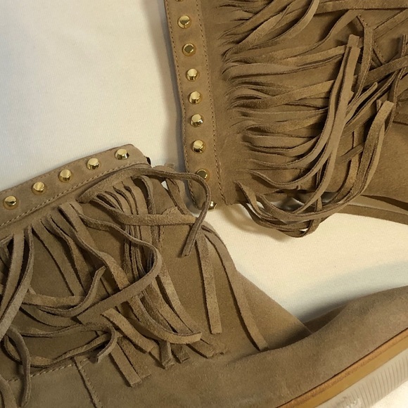 Michael Kors Billy Fringe Booties - Picture 4 of 15